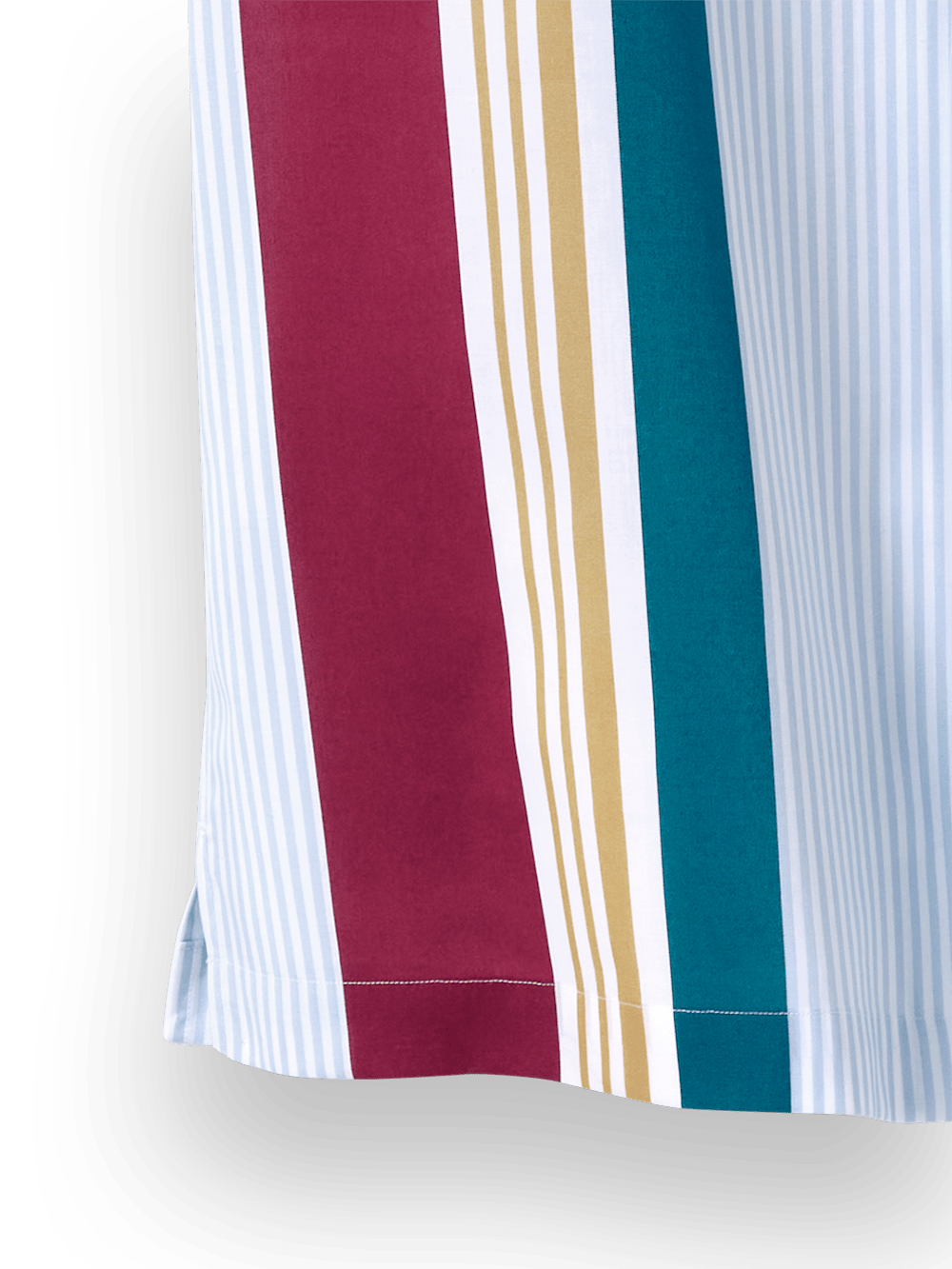 Alternate Image of Cotton Stripe Print Casual Shirt-2