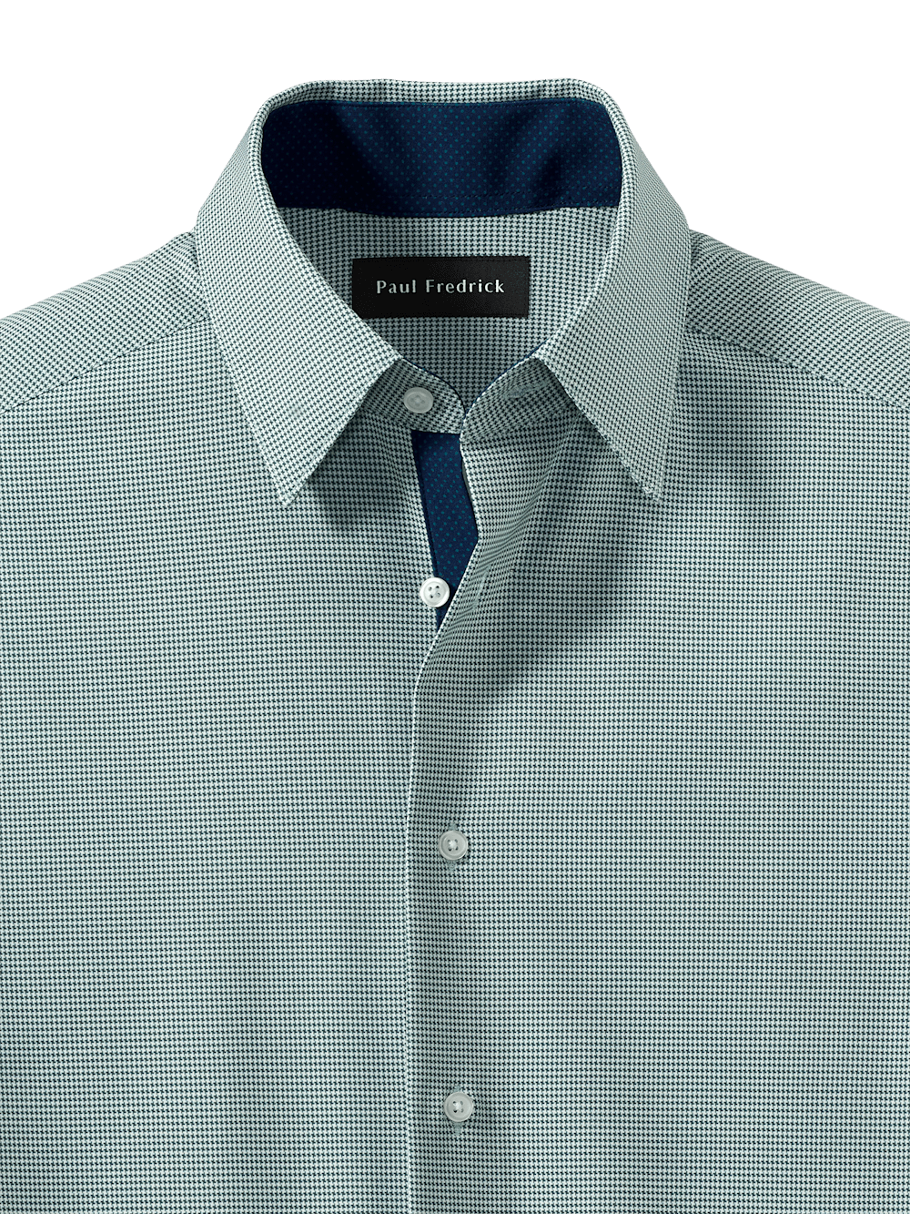 Alternate Image of Performance Stretch Houndstooth Casual Shirt-5