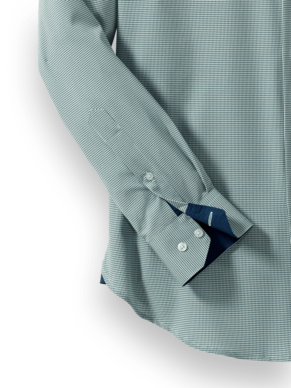 Alternate Image of Performance Stretch Houndstooth Casual Shirt-6