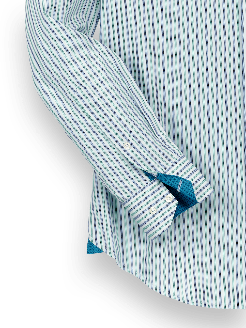 Alternate Image of Performance Stretch Stripe Casual Shirt-6