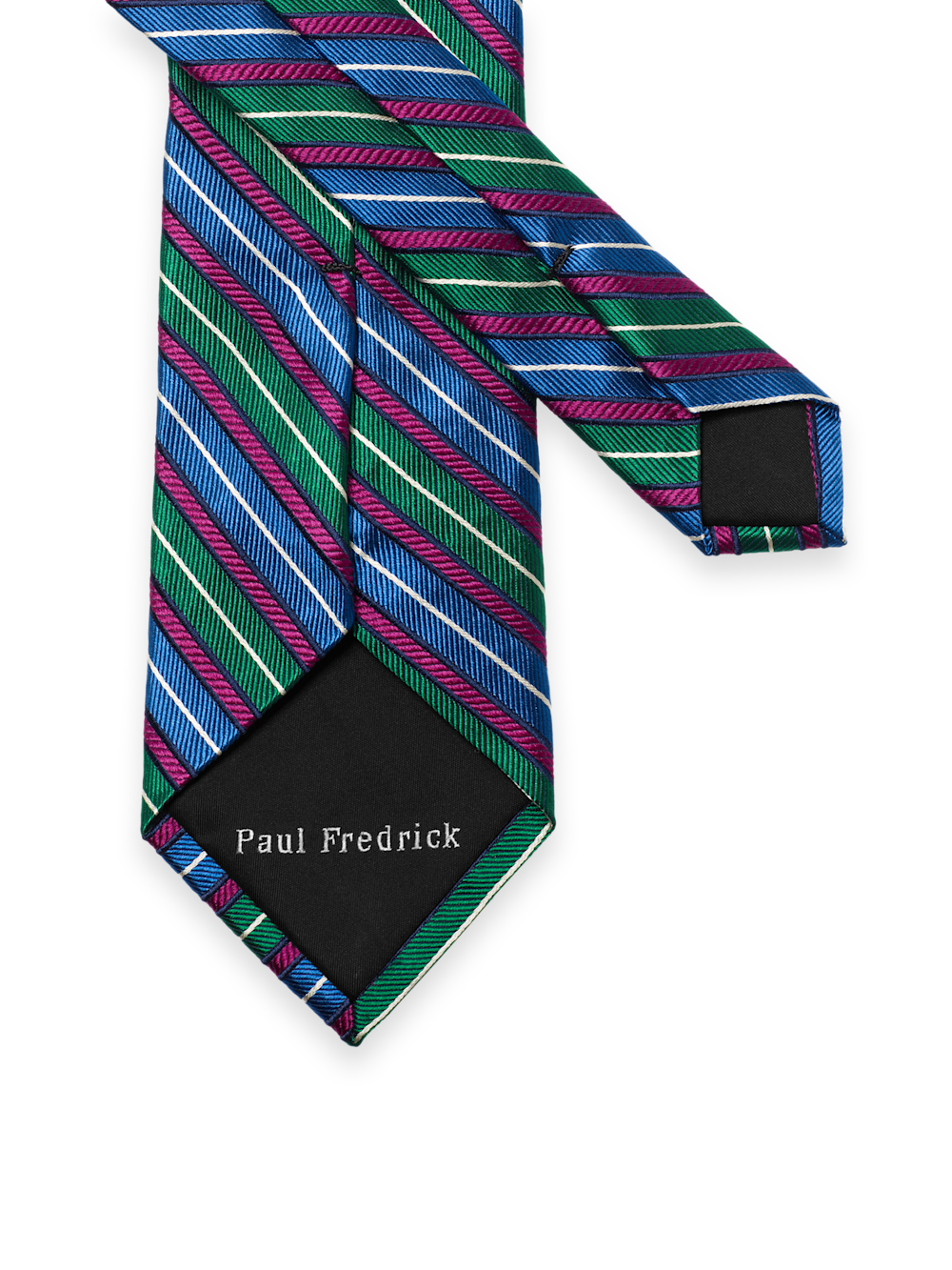 Alternate Image of Stripe Woven Silk Tie-2