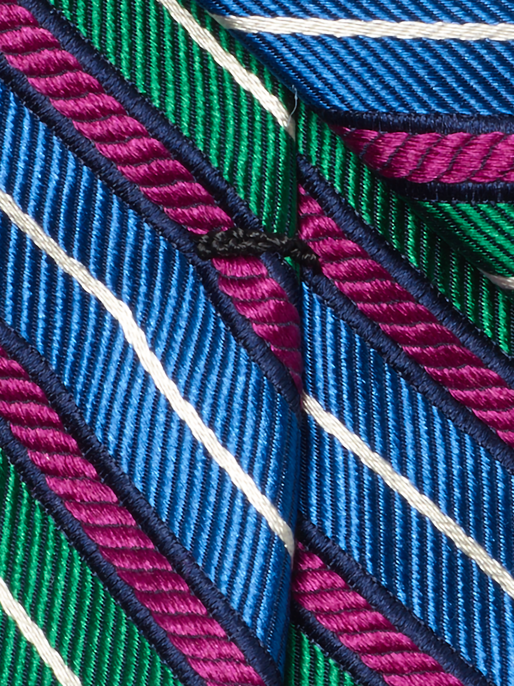 Alternate Image of Stripe Woven Silk Tie-3