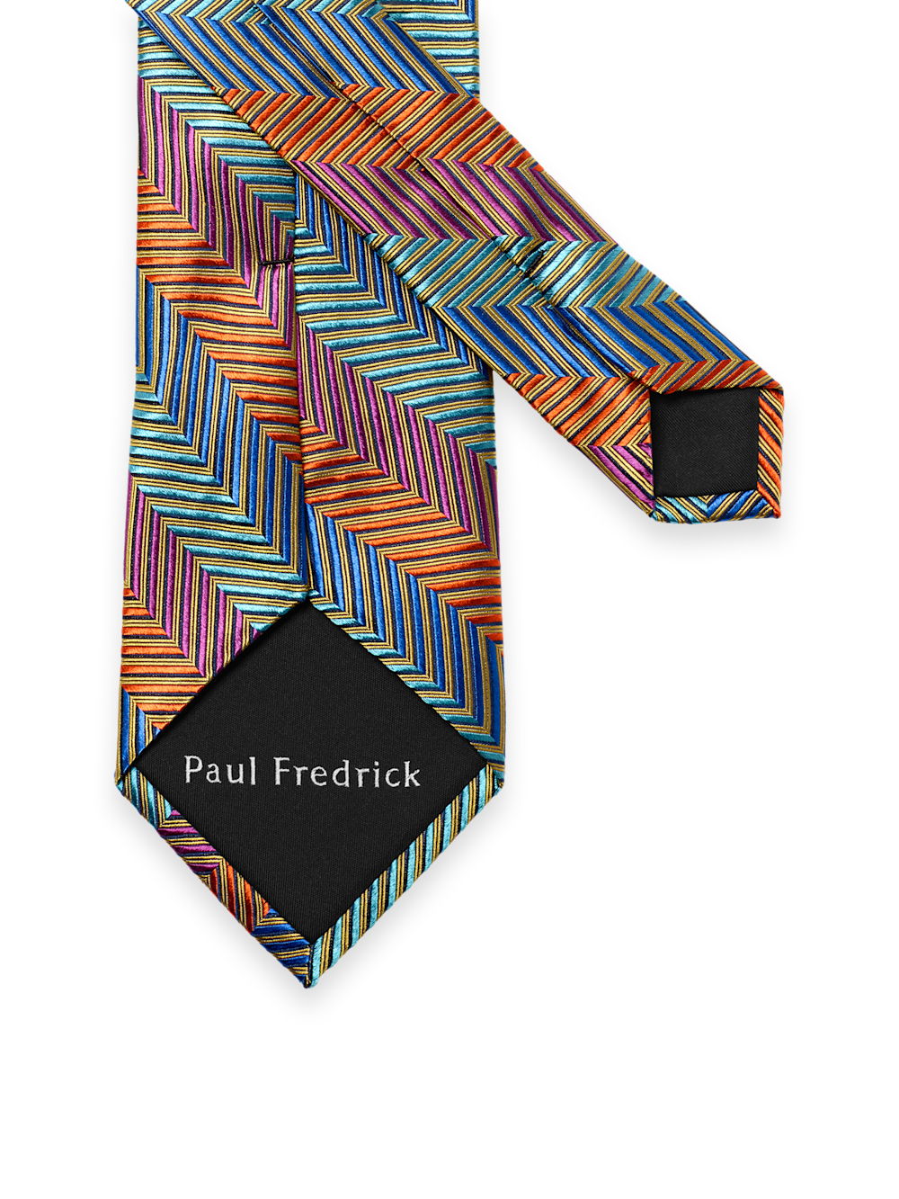 Alternate Image of Stripe Woven Silk Tie-2