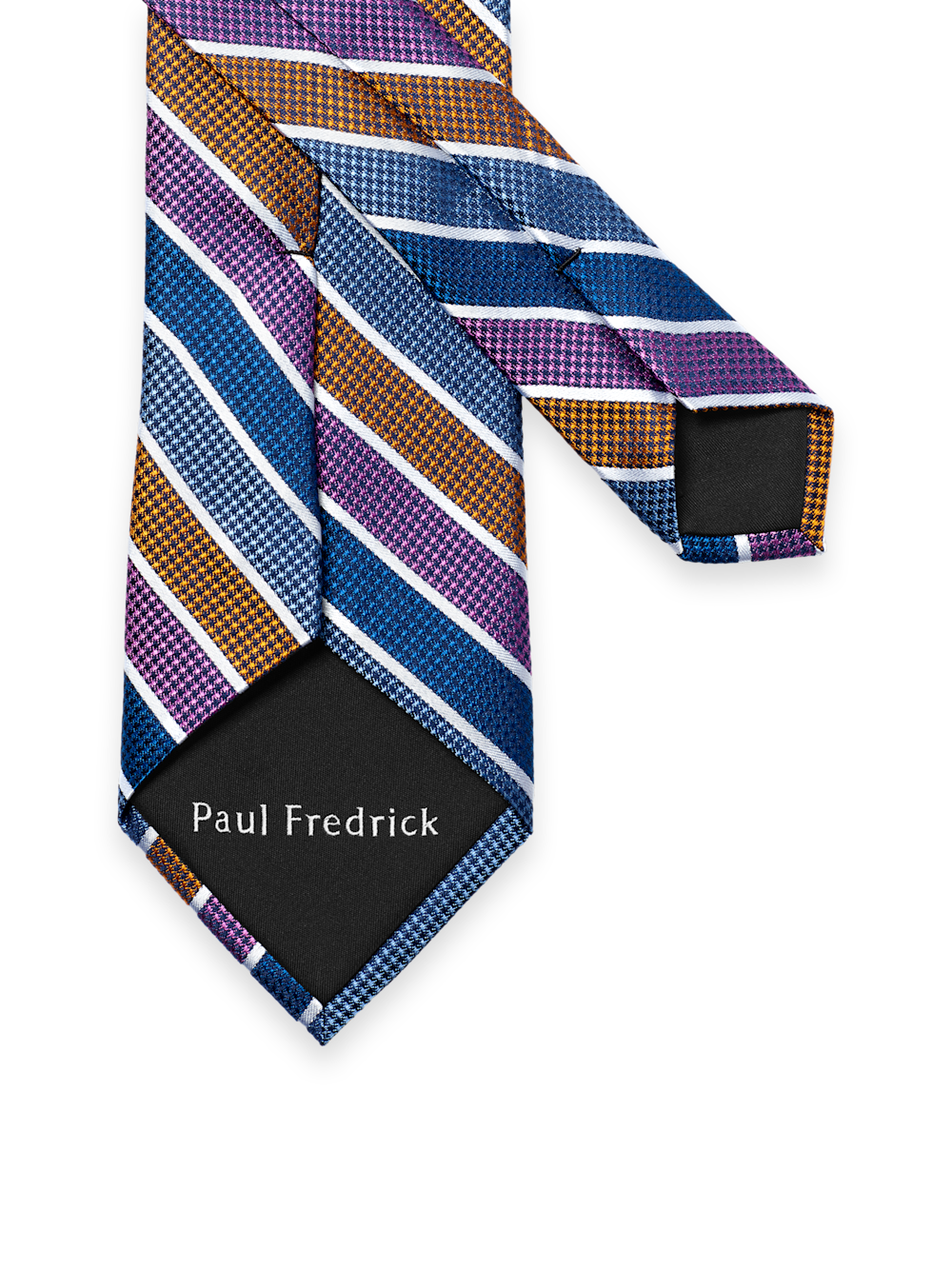 Alternate Image of Stripe Woven Silk Tie-2