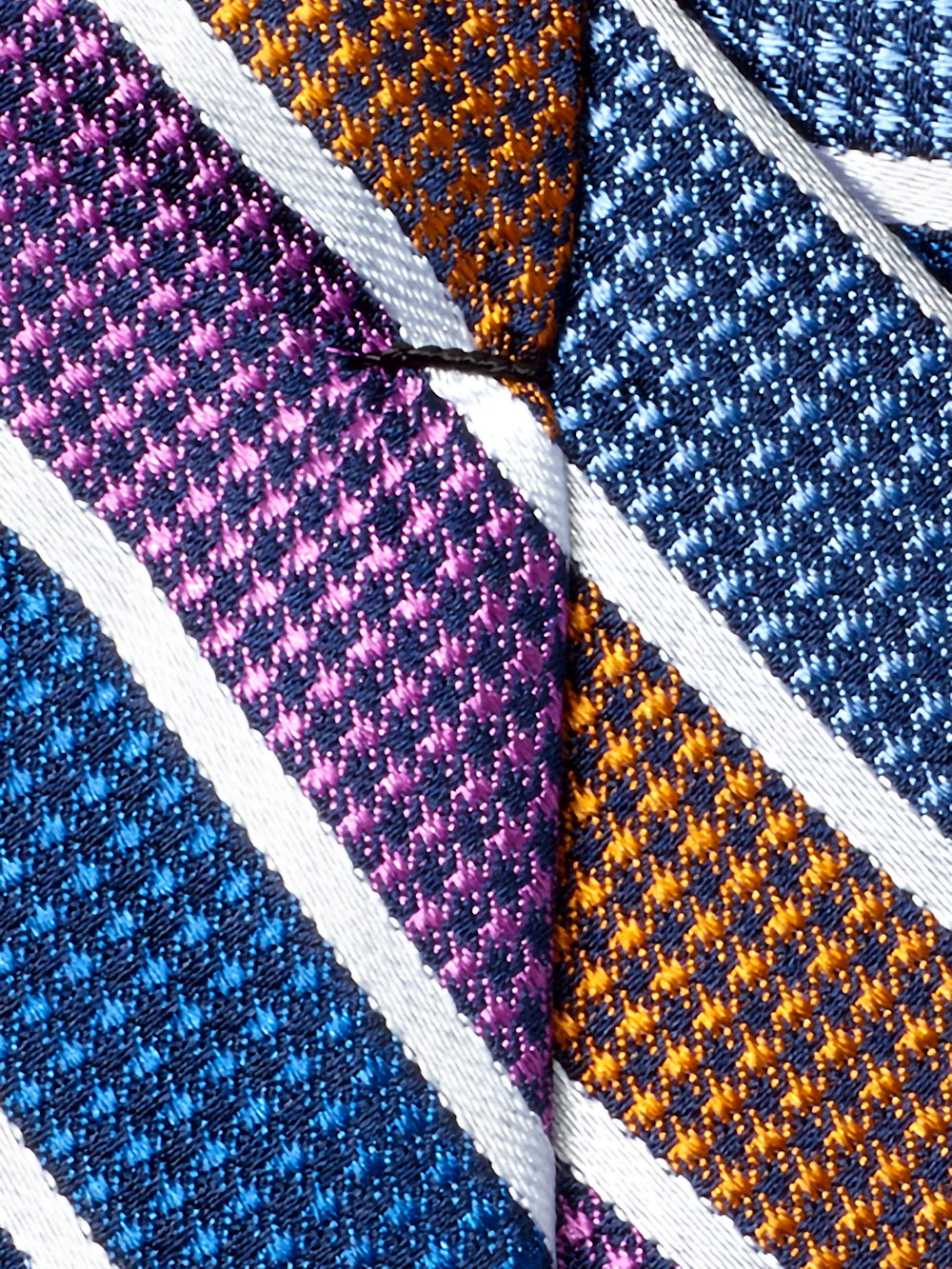 Alternate Image of Stripe Woven Silk Tie-3