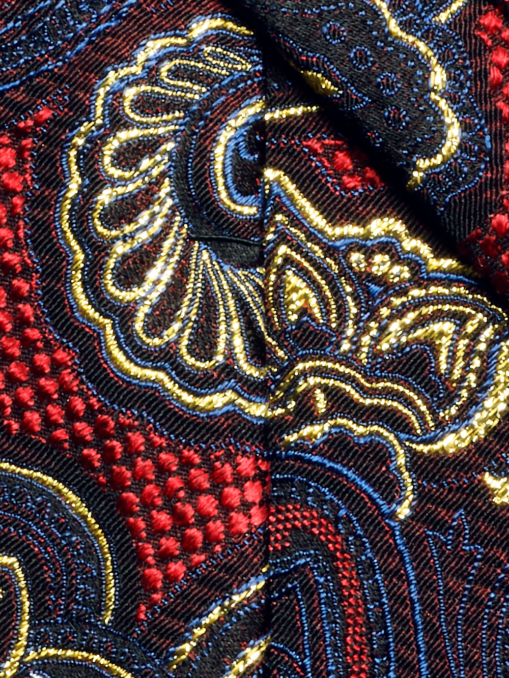 Alternate Image of Paisley Woven Silk Blend Tie-3