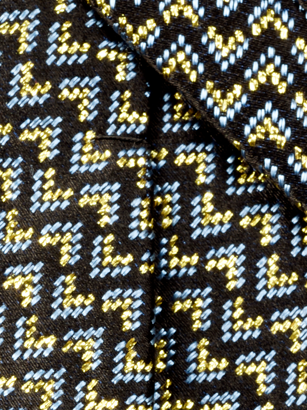 Alternate Image of Chevron Woven Silk Blend Tie-3