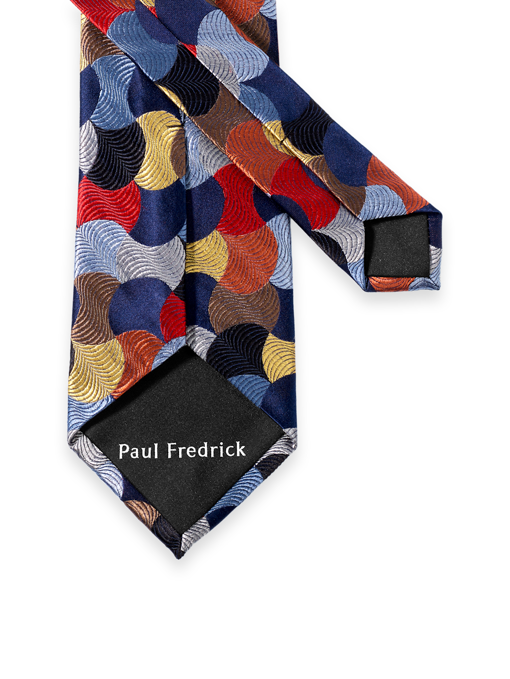 Alternate Image of Geometric Woven Silk Tie-2