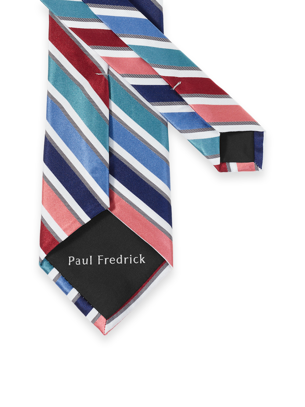 Alternate Image of Stripe Woven Silk Tie-2