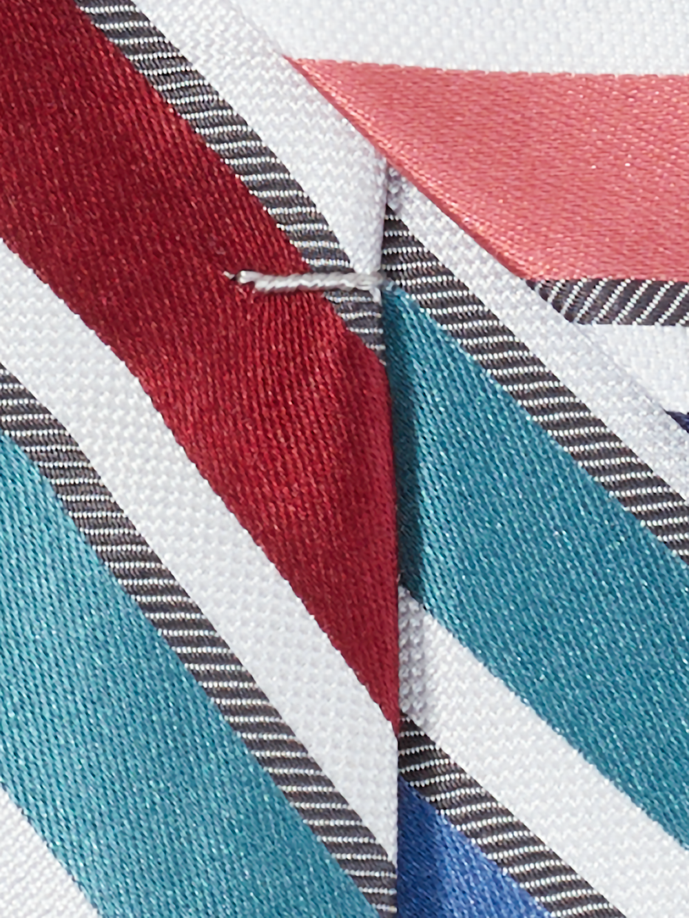 Alternate Image of Stripe Woven Silk Tie-3