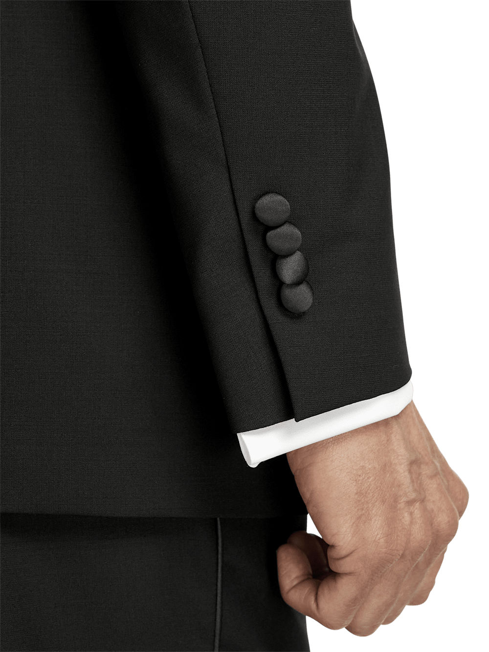 Alternate Image of Wool Stretch Single Breasted Peak Lapel Tuxedo Jacket-2