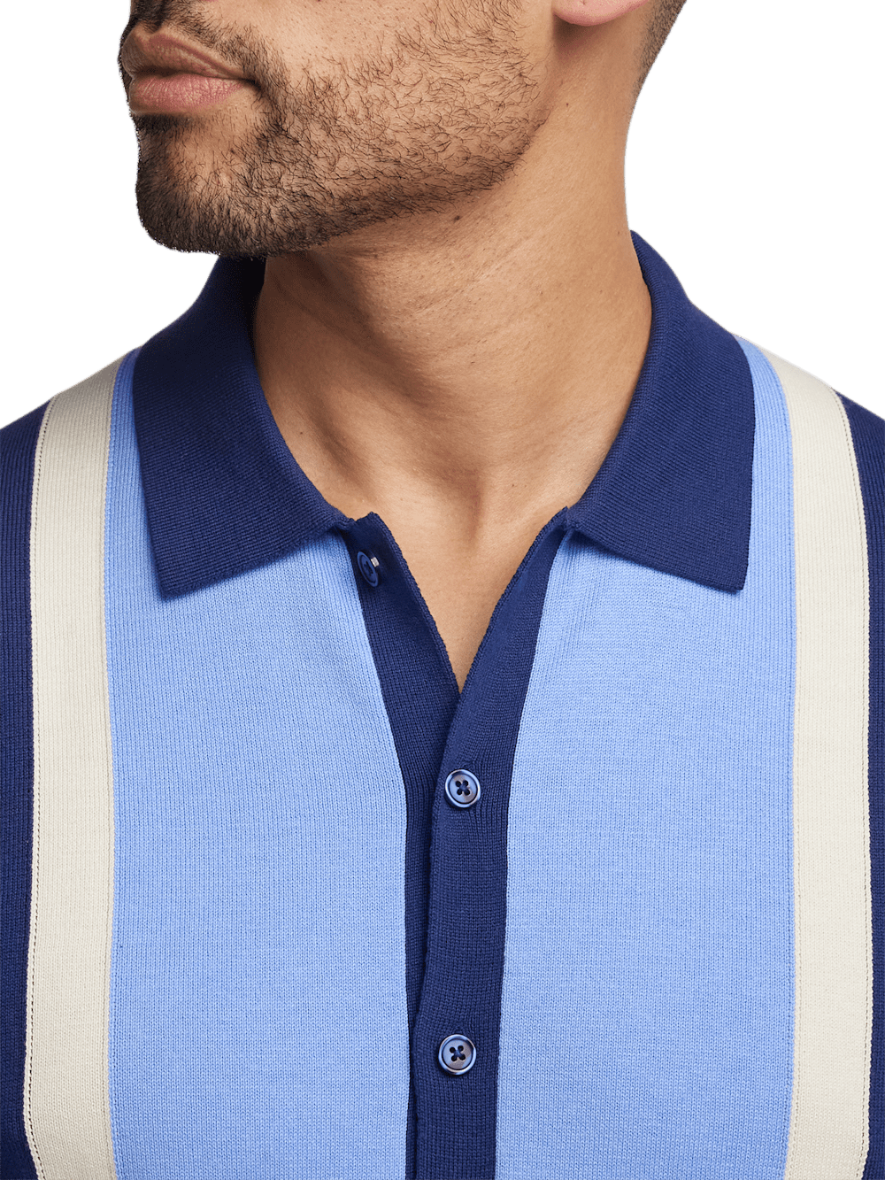 Alternate Image of Cotton Button Front Polo-2