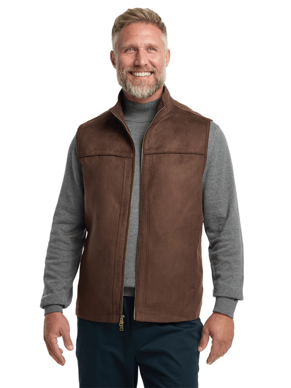 Alternate Image of Microsuede Vest-2