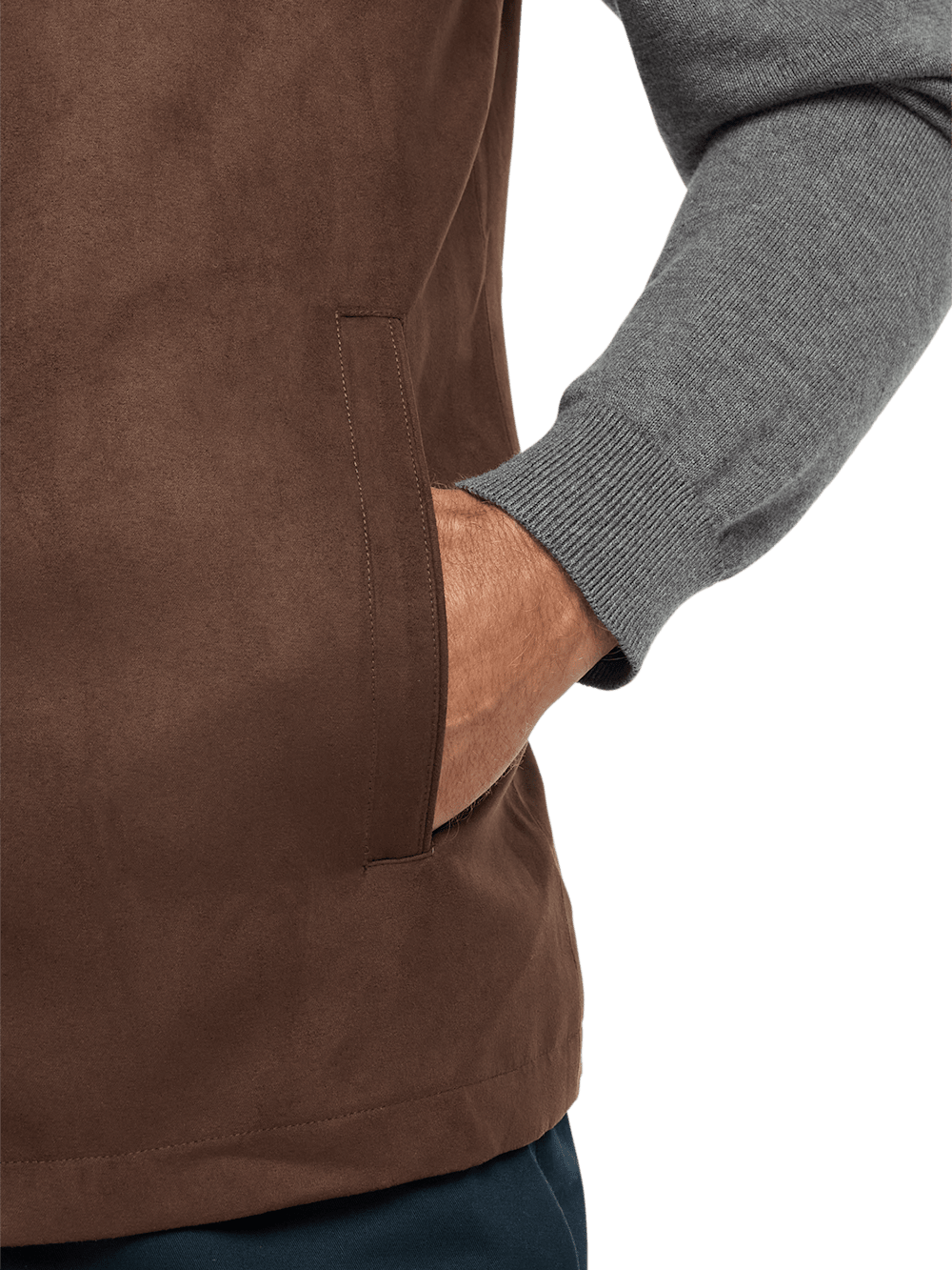 Alternate Image of Microsuede Vest-3