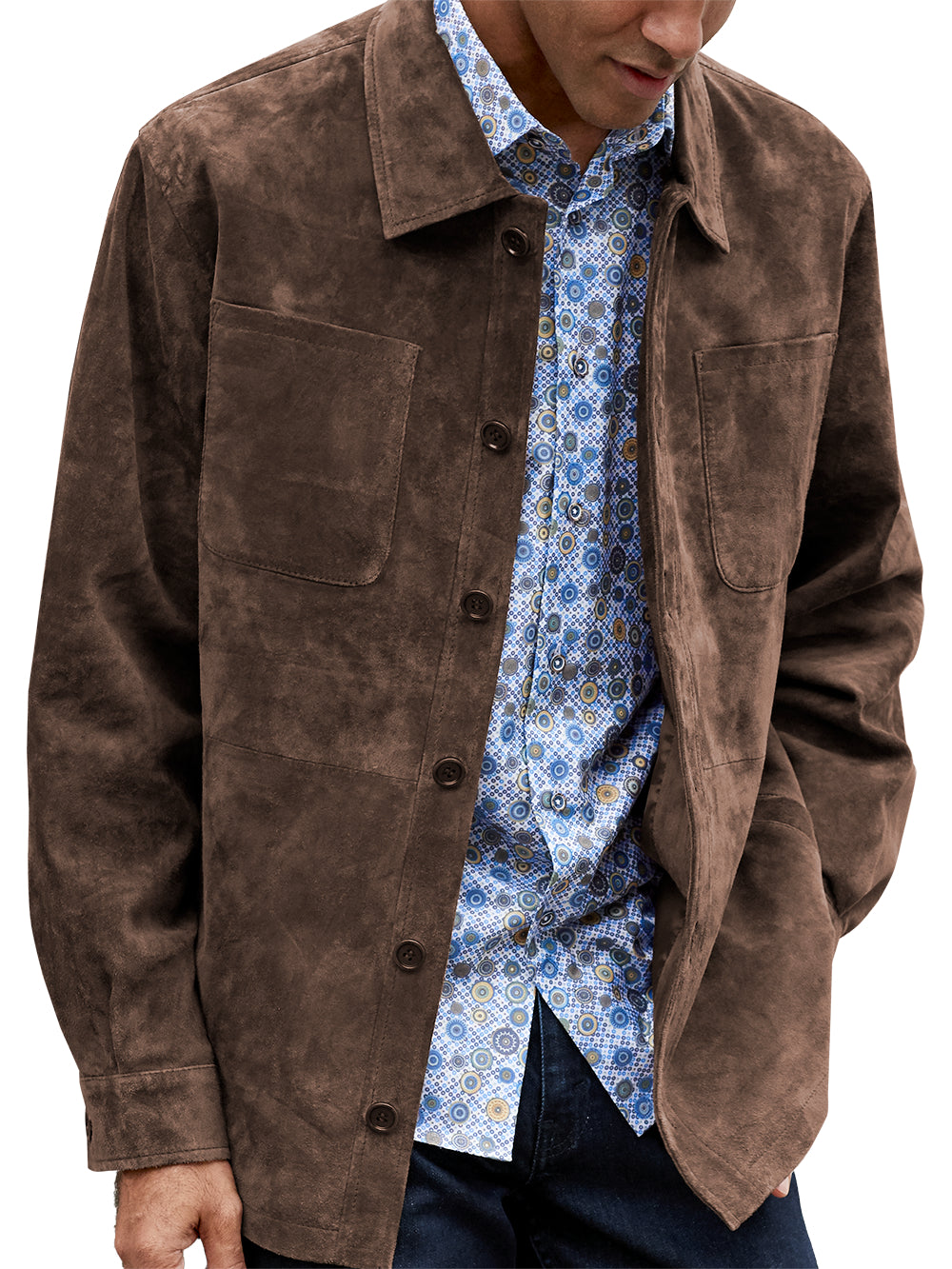 Natural Suede Jacket
