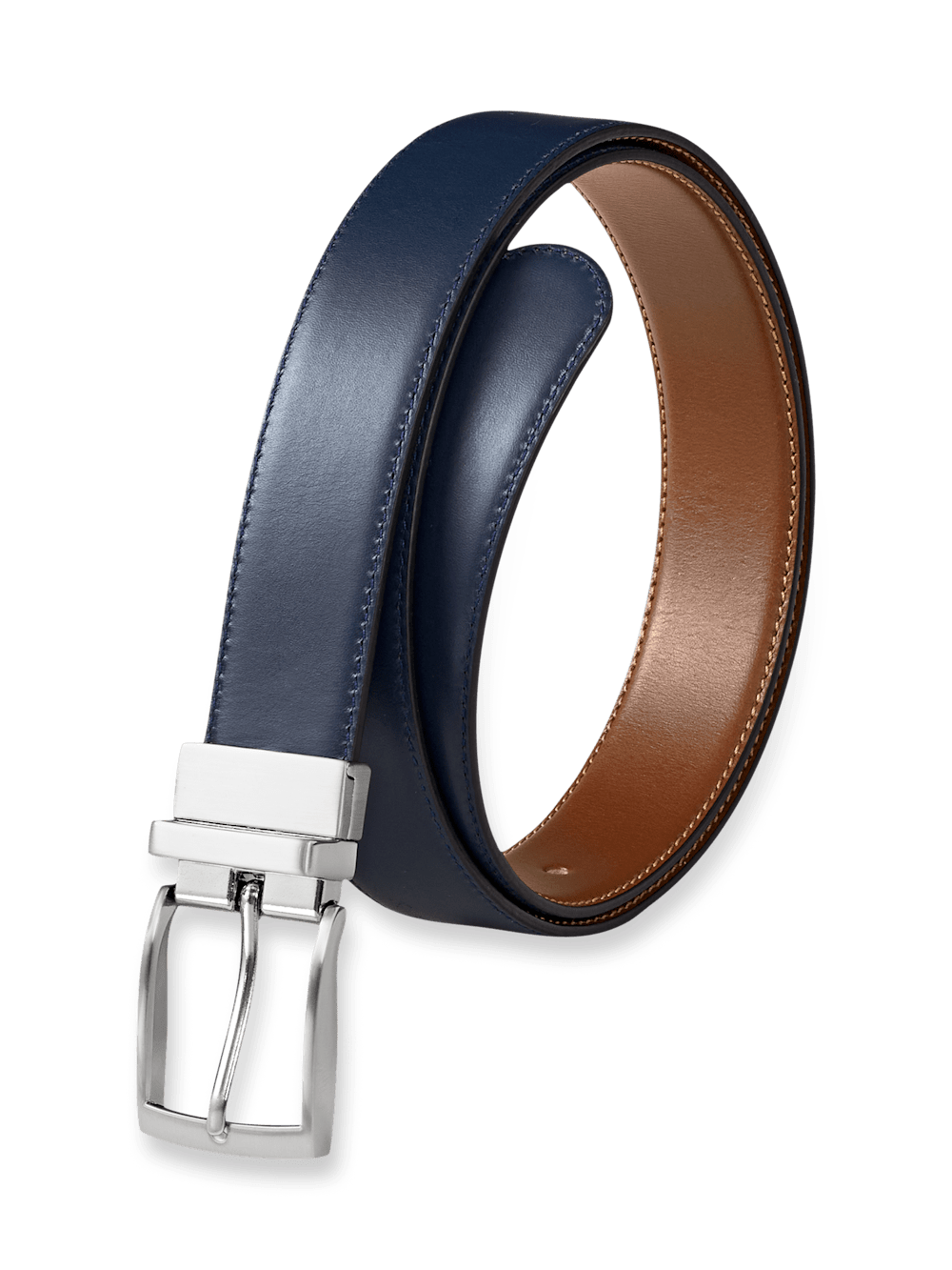 Product Image of Wayne Reversible Belt-Navy/Tan