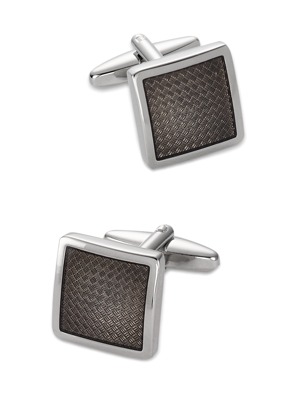 Product Image of Enamel Square Cufflink-Black