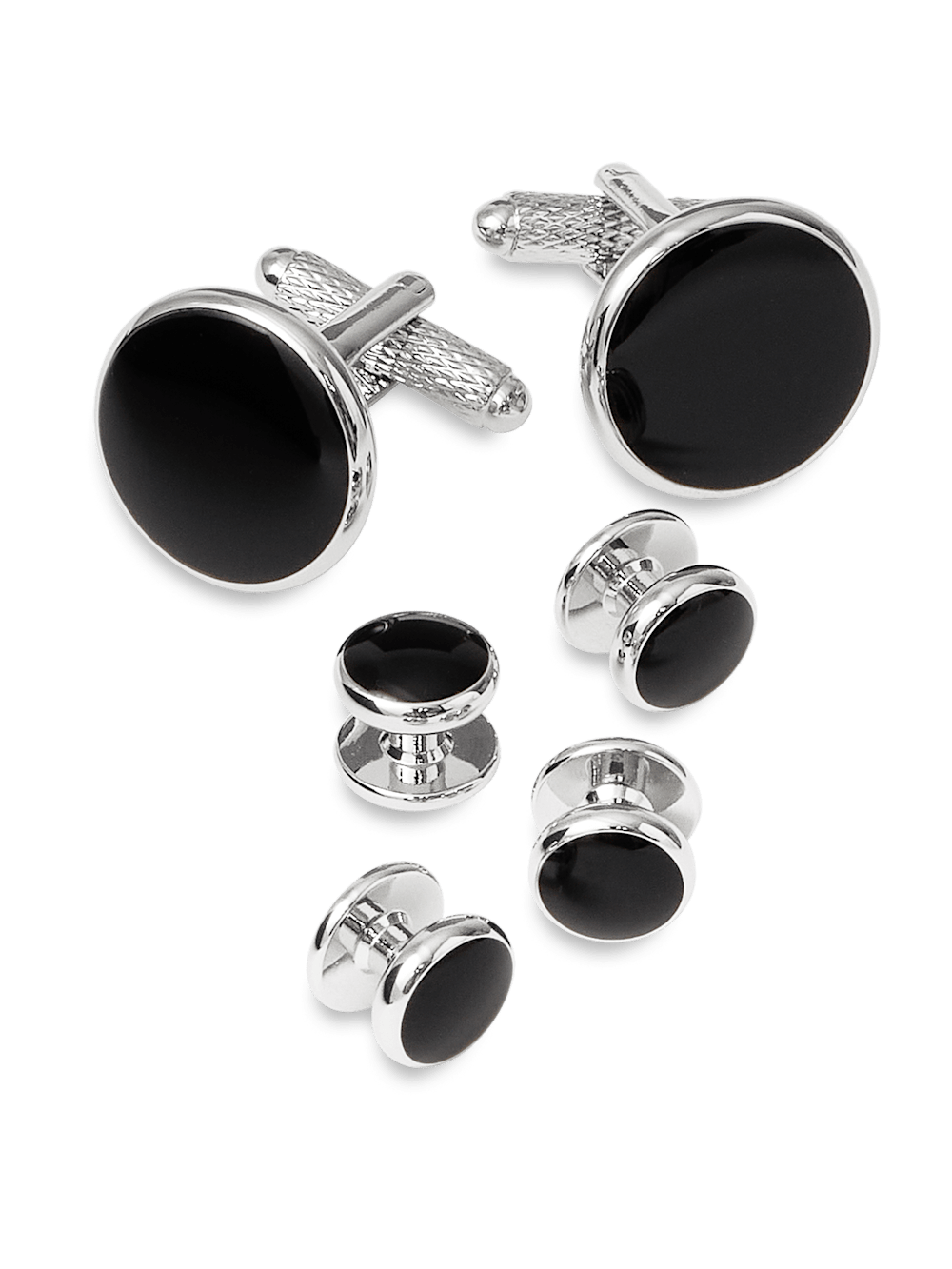 Product Image of Black Onyx Stud Set-Black