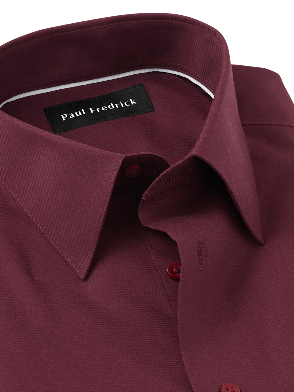 Alternate Image of Non-iron Cotton Solid Dress Shirt-6