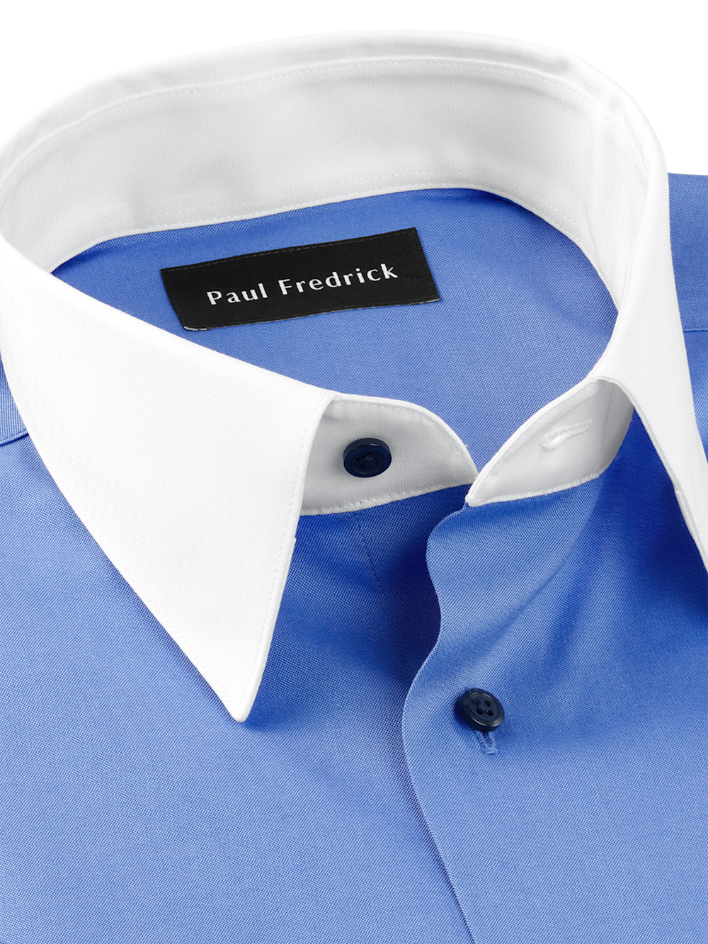Alternate Image of Comfort Stretch Non-iron Solid Dress Shirt-6