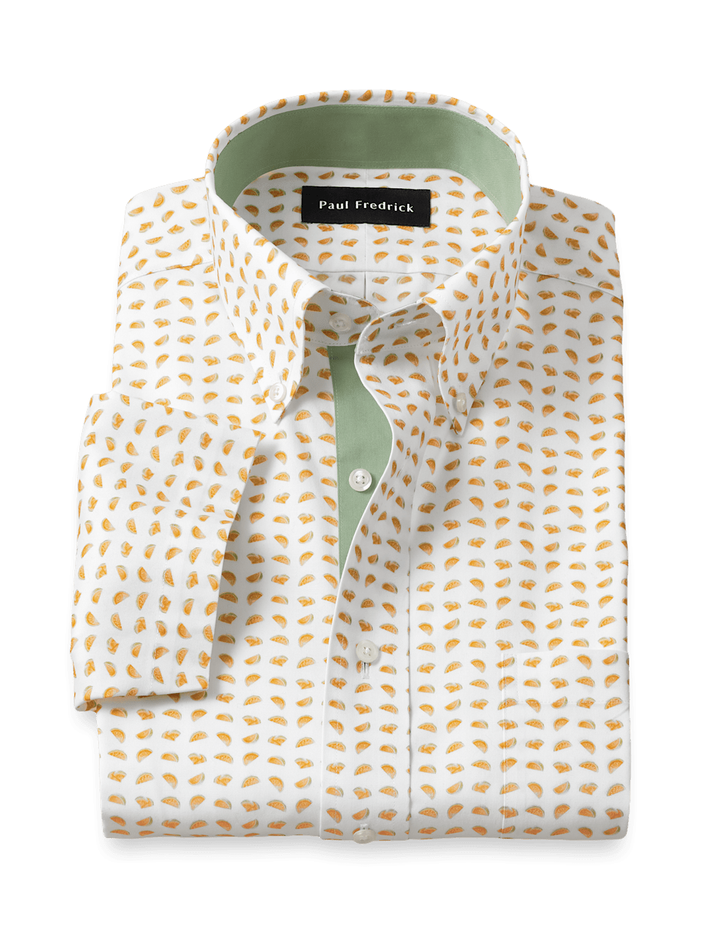 Product Image of Comfort Stretch Non-iron Novelty Dress Shirt With Contrast Trim-1
