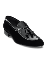Vincent Tassel Loafer - Black