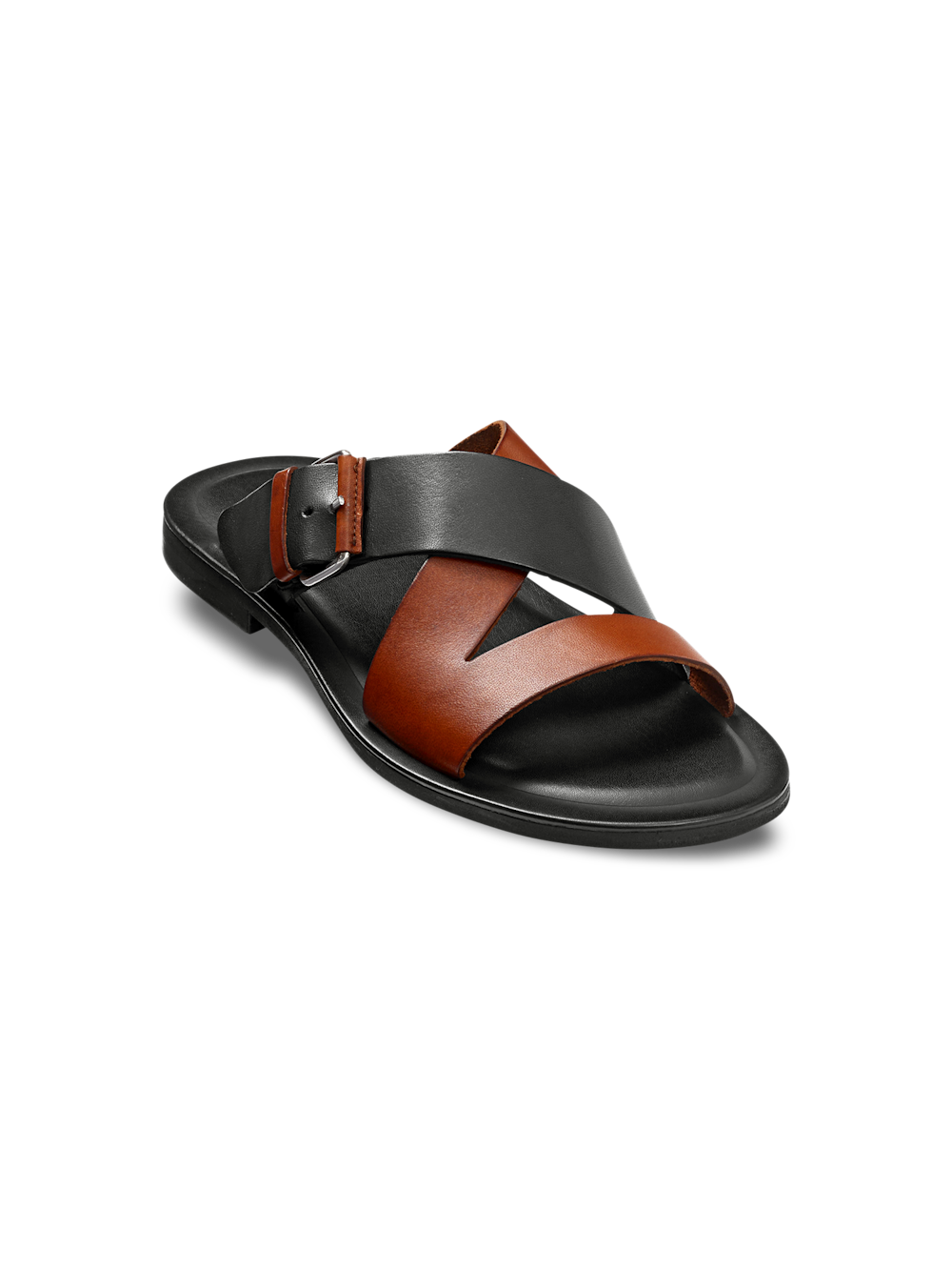 Product Image of Stefano Sandal-Black/Tan