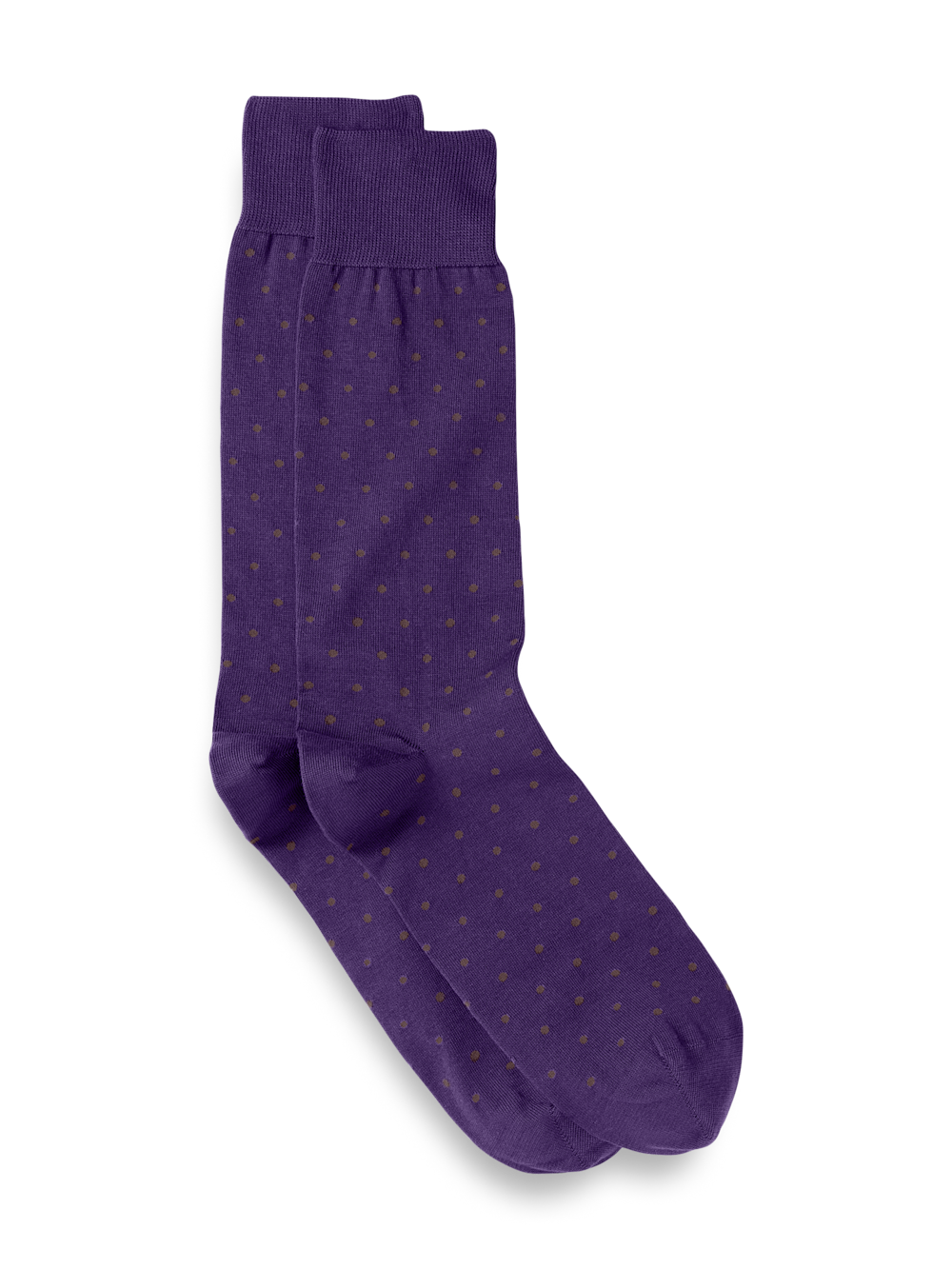 Product Image of Dot Cotton Blend Sock-Purple Multi