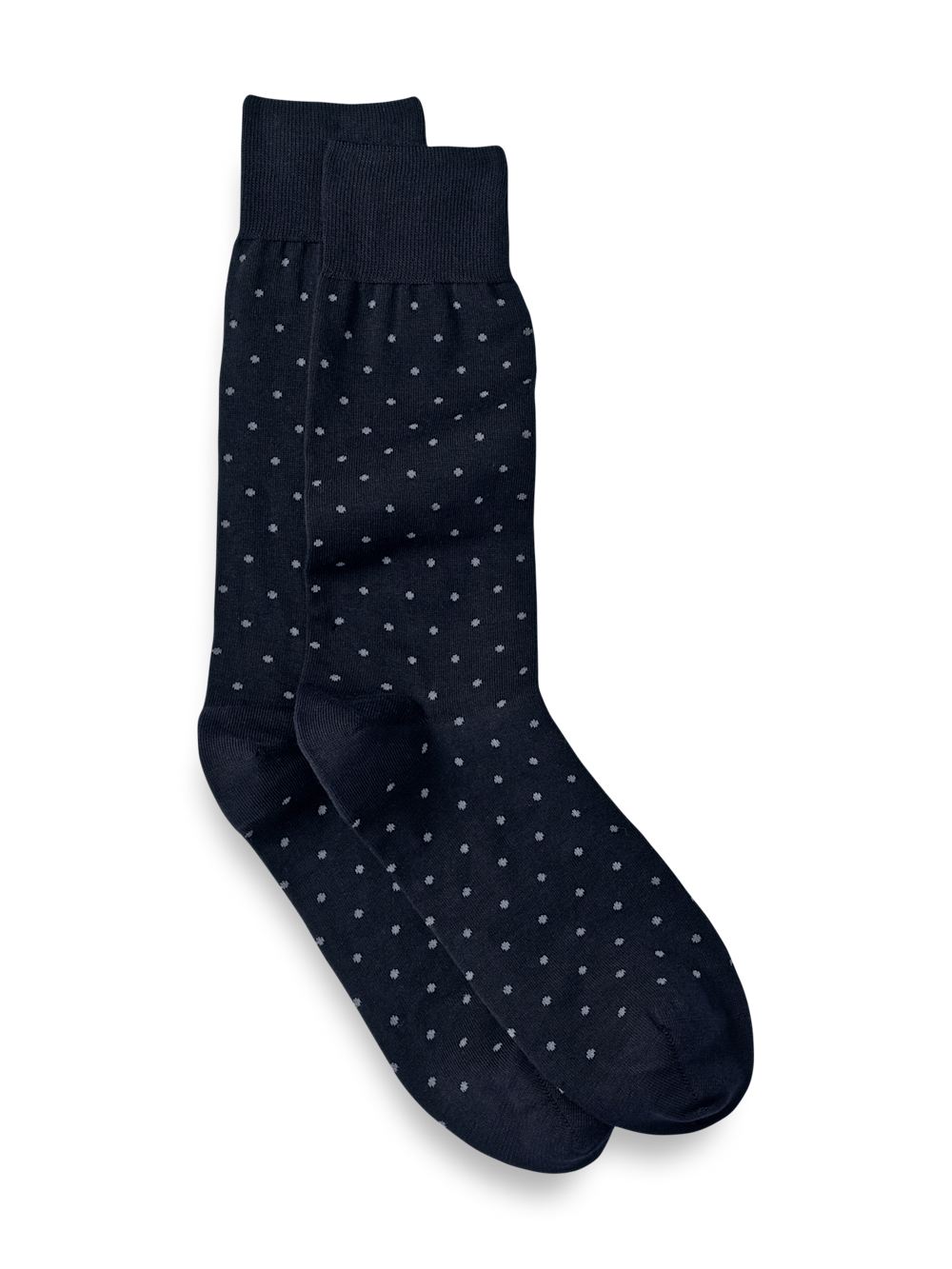 Product Image of Dot Cotton Blend Sock-Navy Multi