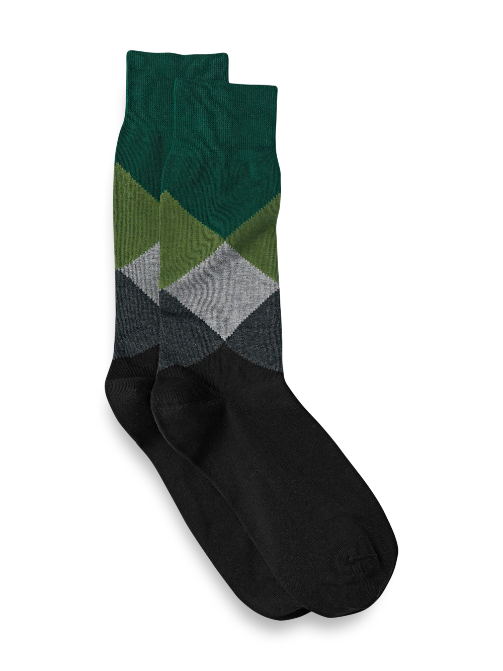 Product Image of Argyle Cotton Blend Socks-Multi