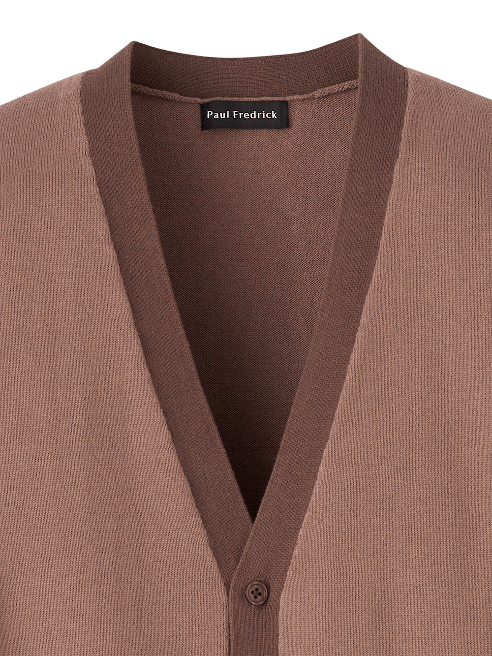 Alternate Image of Cotton Button Front V-neck Cardigan-5