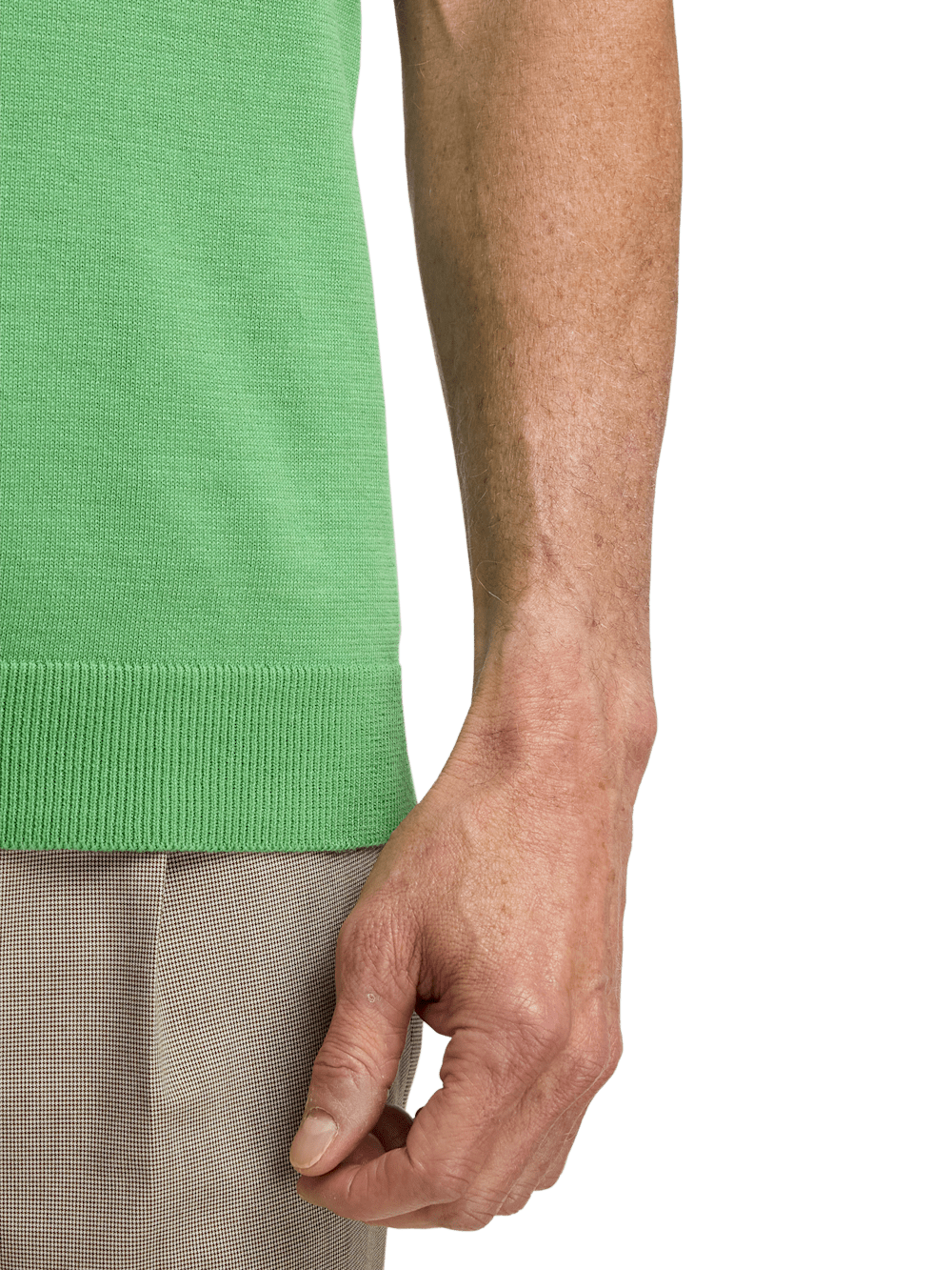 Alternate Image of Cotton Mock Neck Sweater-3