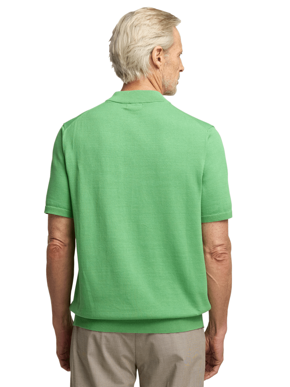 Alternate Image of Cotton Mock Neck Sweater-4