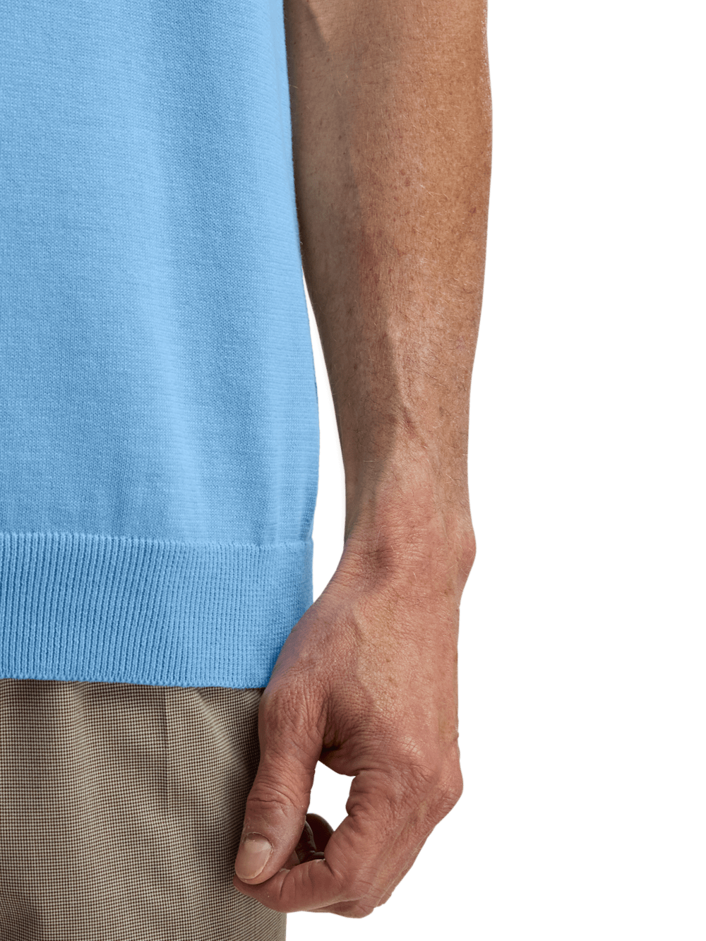 Alternate Image of Cotton Mock Neck Sweater-3