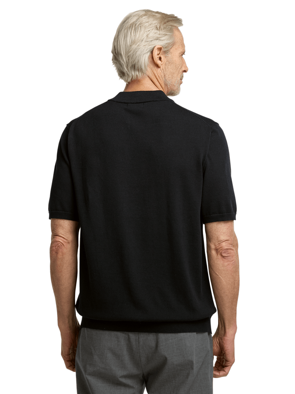 Alternate Image of Cotton Quarter Zip Mock Neck Sweater-4