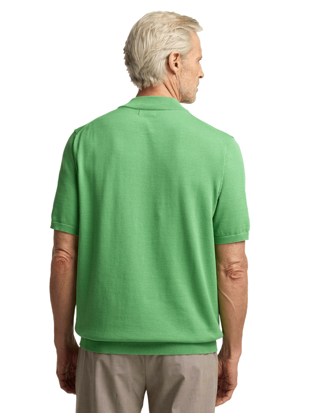 Alternate Image of Cotton Quarter Zip Mock Neck Sweater-4