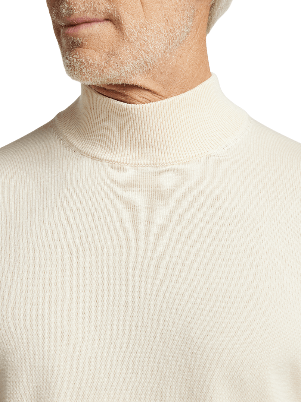 Alternate Image of Supima Cotton Mock Neck Sweater-2