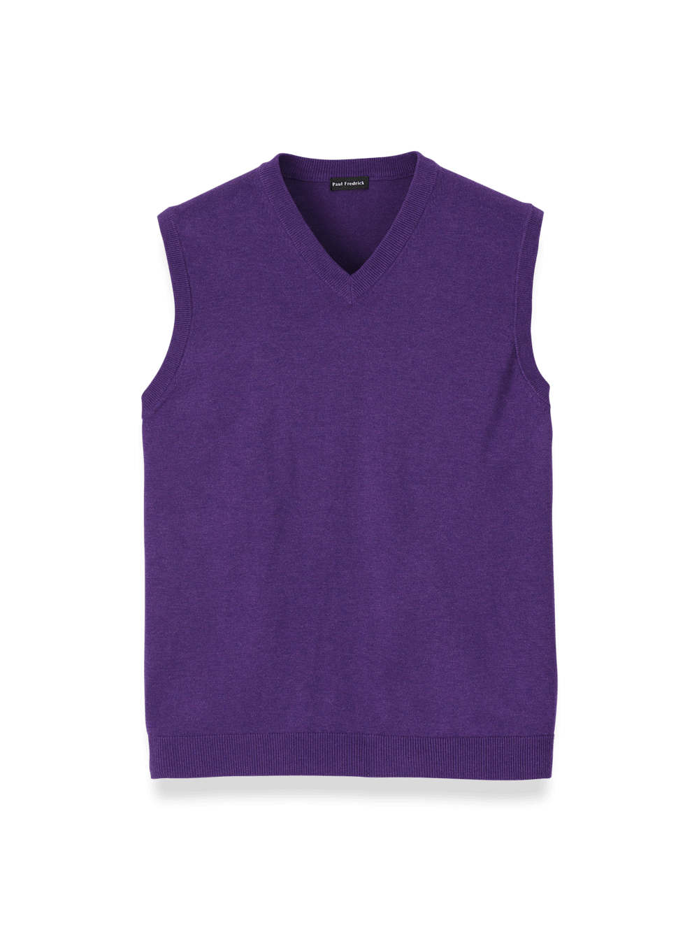 Product Image of Supima Cotton Vest-Purple