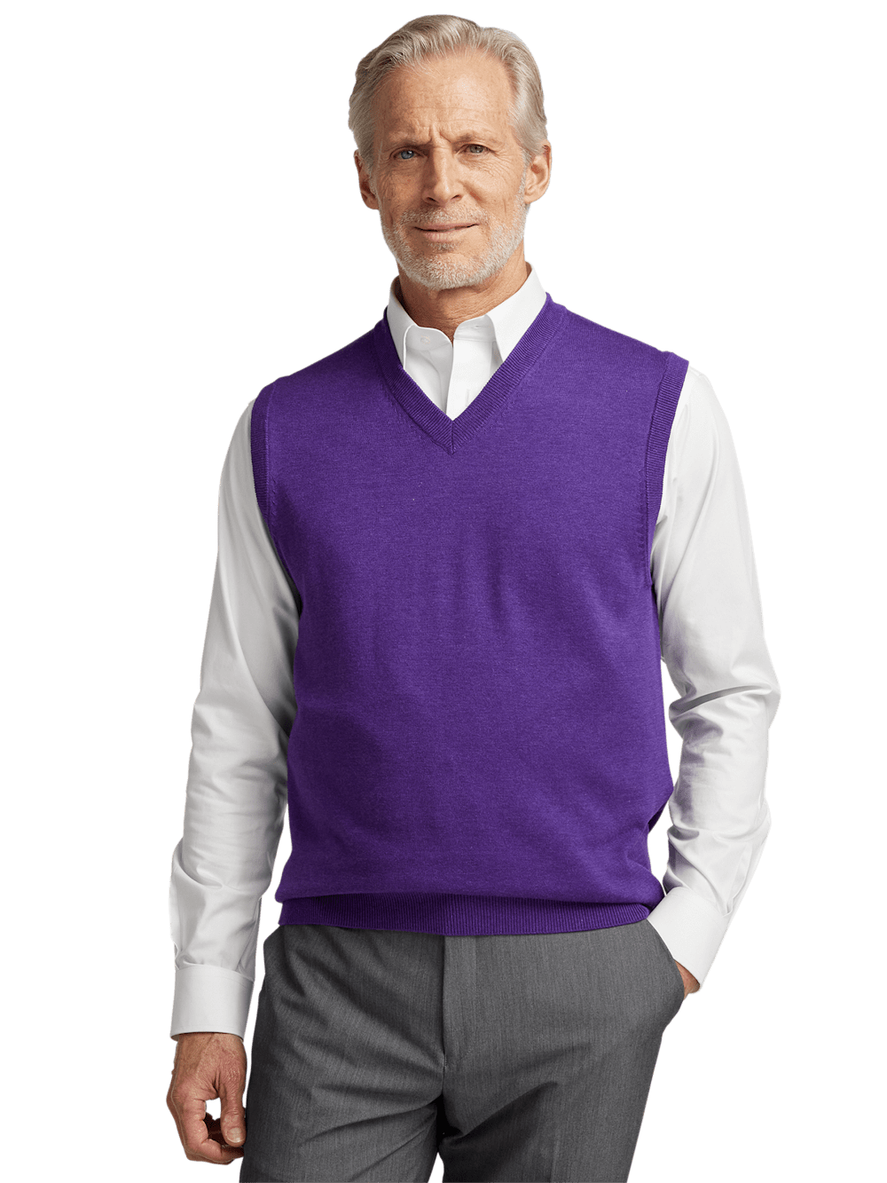 Alternate Image of Supima Cotton Vest-1