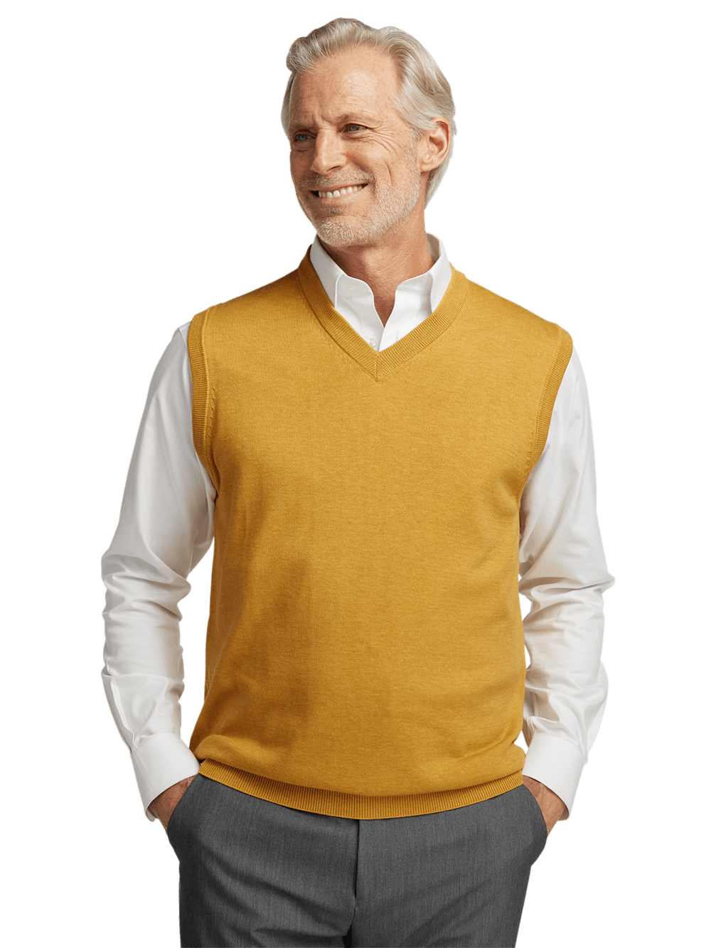 Alternate Image of Supima Cotton Vest-1