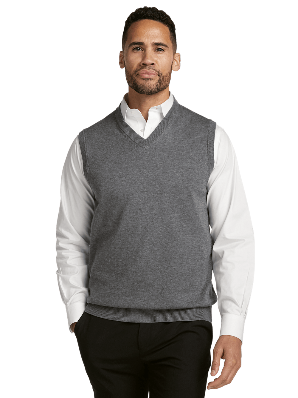Alternate Image of Supima Cotton Vest-1