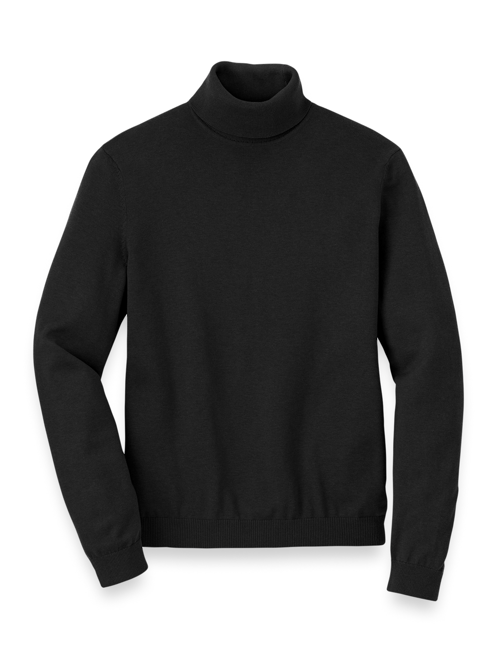 Product Image of Supima Cotton Turtleneck-Black