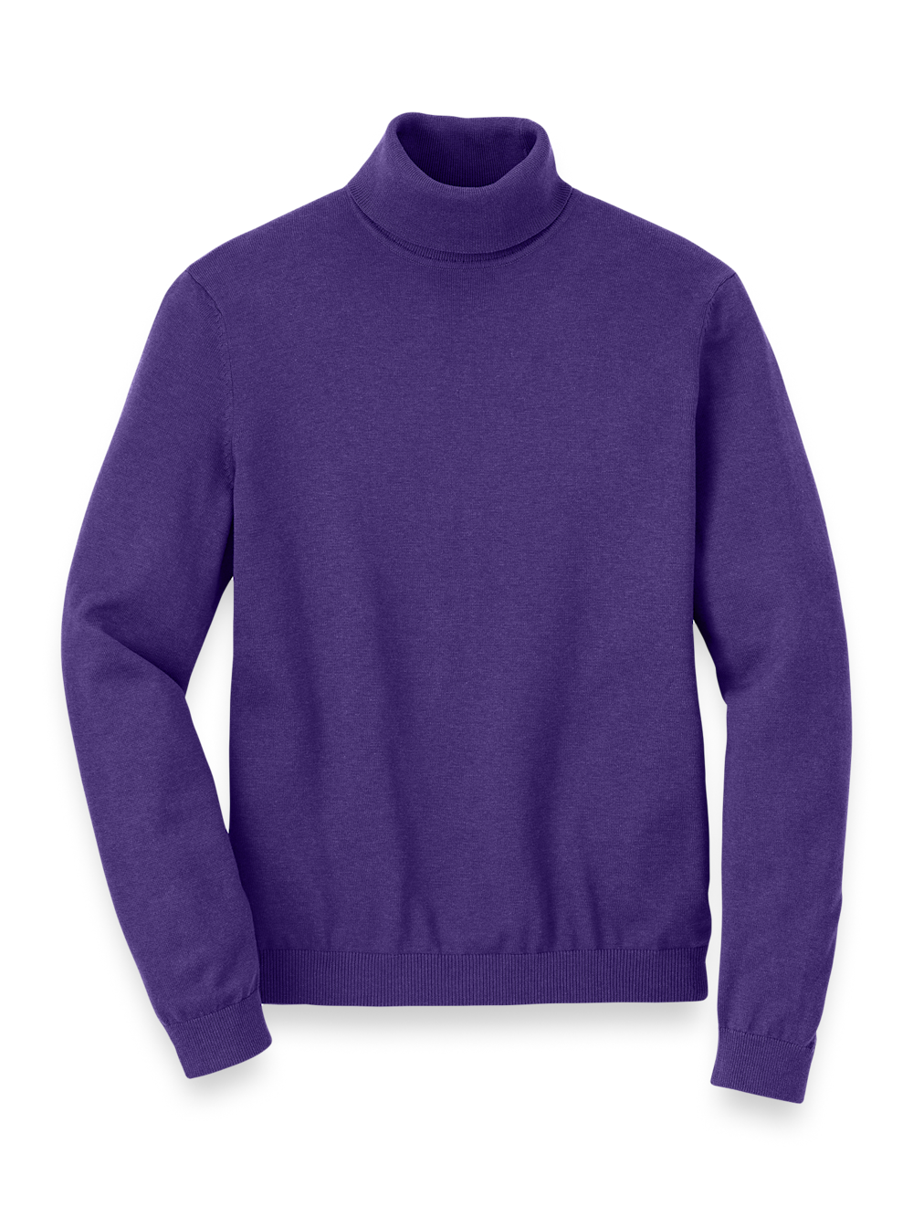 Product Image of Supima Cotton Turtleneck-Purple