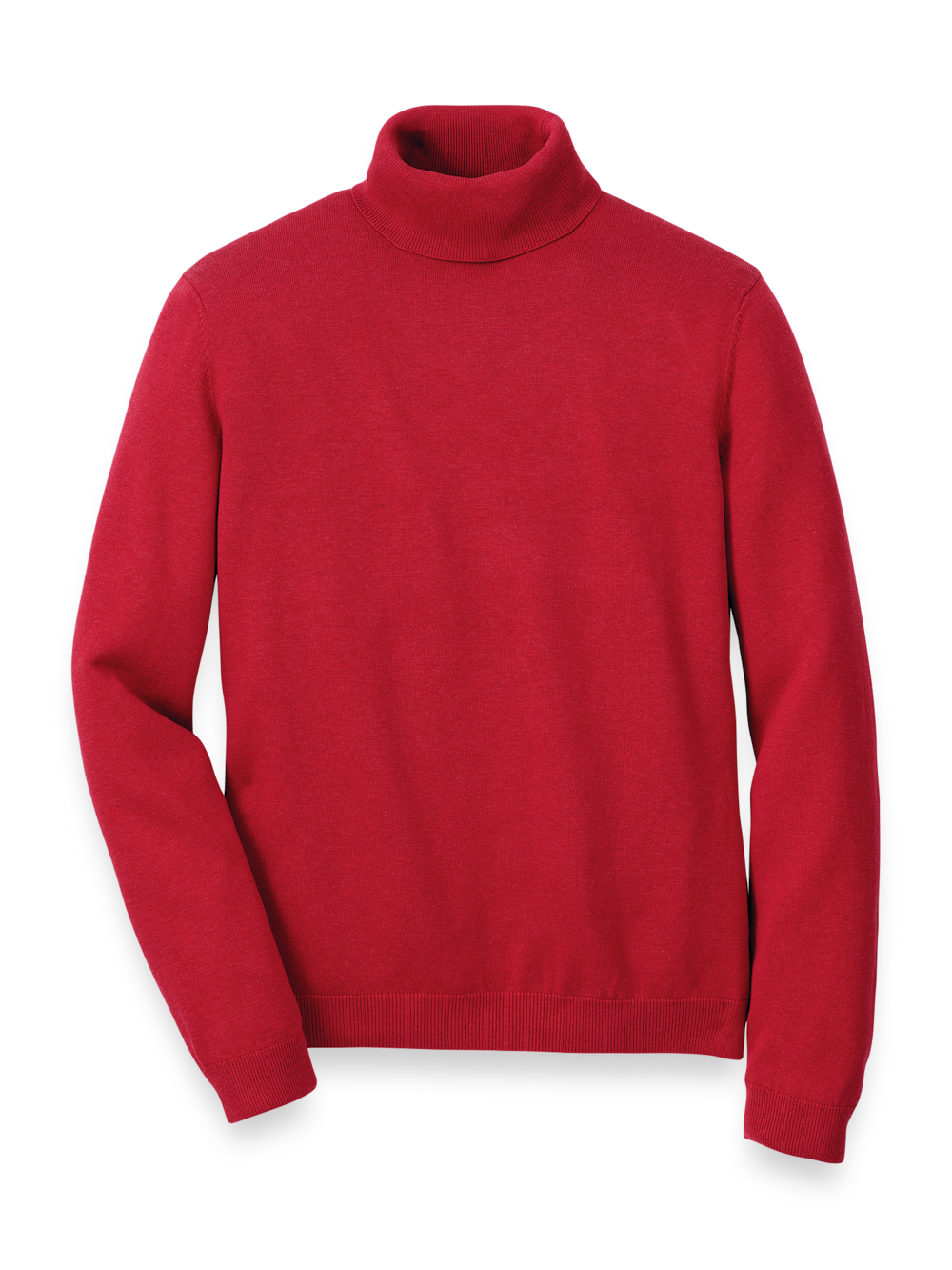 Product Image of Supima Cotton Turtleneck-Red