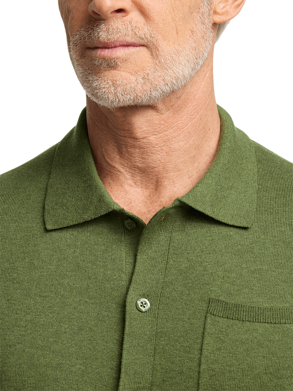 Alternate Image of Supima Cotton Button Front Polo-2