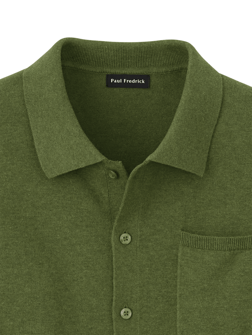 Alternate Image of Supima Cotton Button Front Polo-5