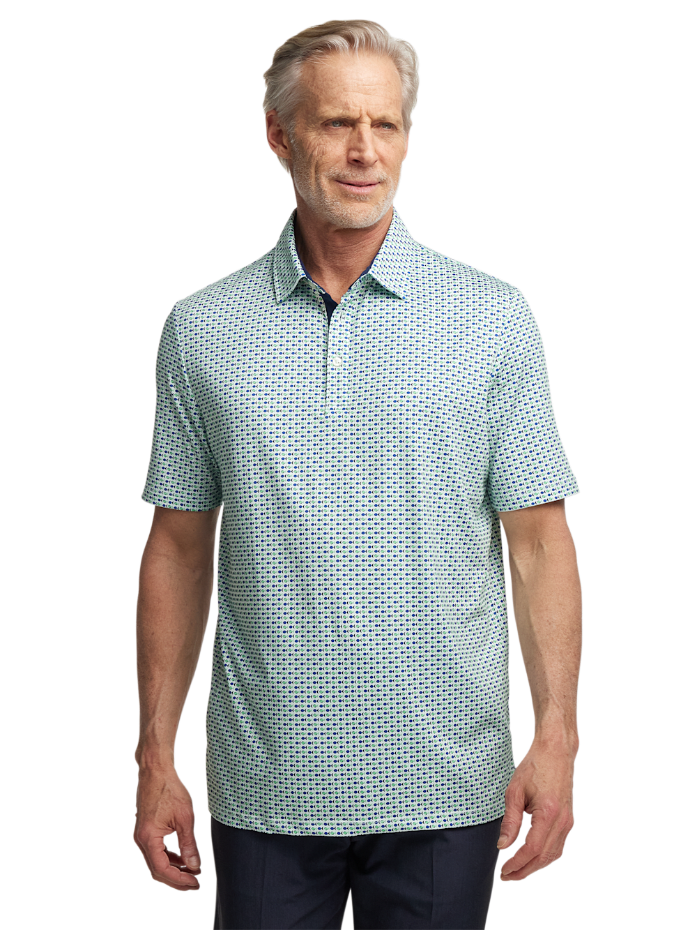 Alternate Image of Performance Blend Three Button Polo-1