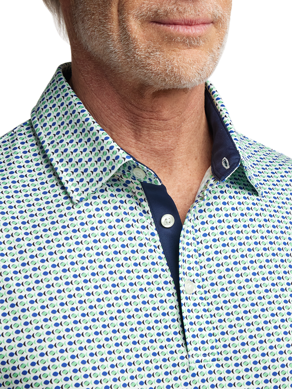 Alternate Image of Performance Blend Three Button Polo-2