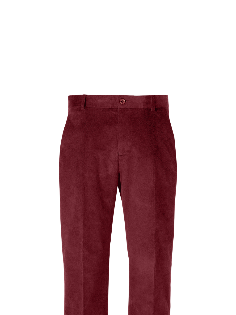 Alternate Image of Cotton Stretch Corduroy Pants-1#model_pleated front