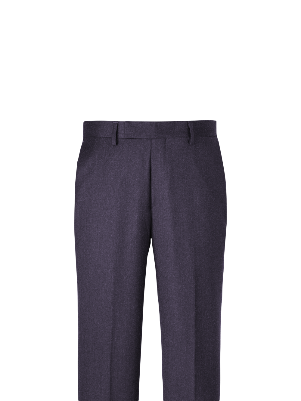 Alternate Image of Wool Flannel Solid Pants-1#model_flat front